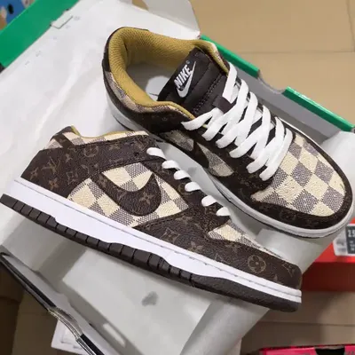 LOUIS VUITTON NIKE DUNK LOW URBANATELIER SHOES 1:1